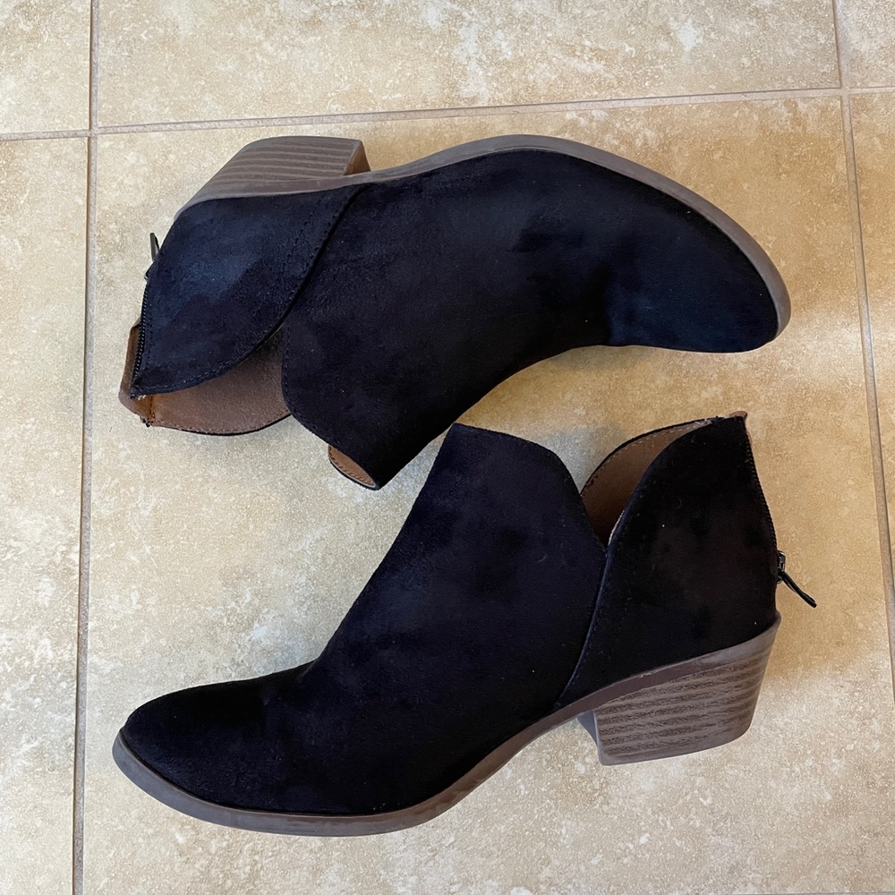 Black booties